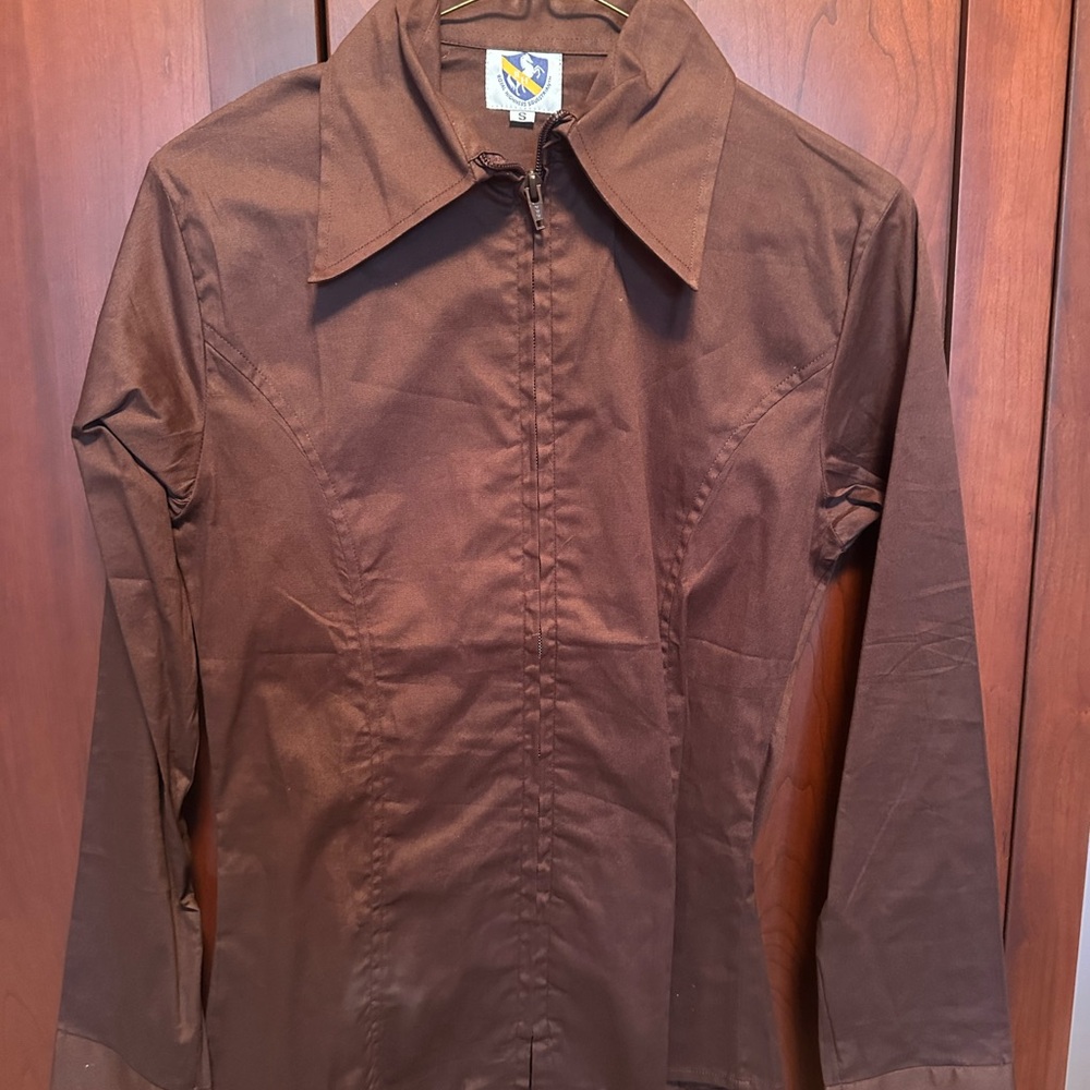 Brown Royal Highness Zio Show Shirt